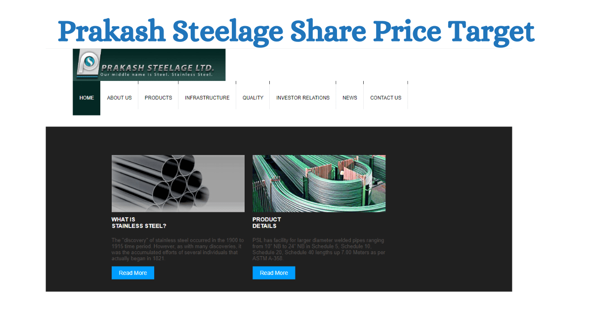 Prakash Steelage Share Price Target