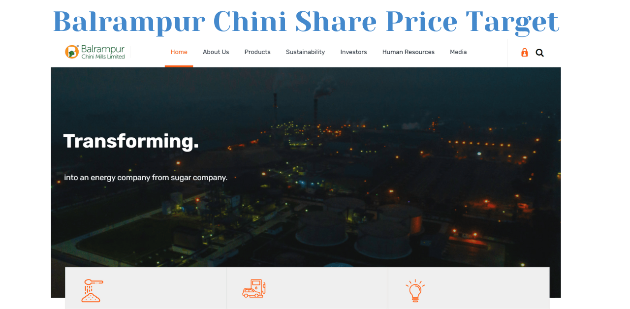 Balrampur Chini Share Price Target